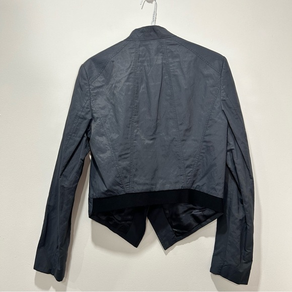 TAHARI Navy Blue Bomber Jacket/Blazer in Women's Size 8 - Picture 4 of 7